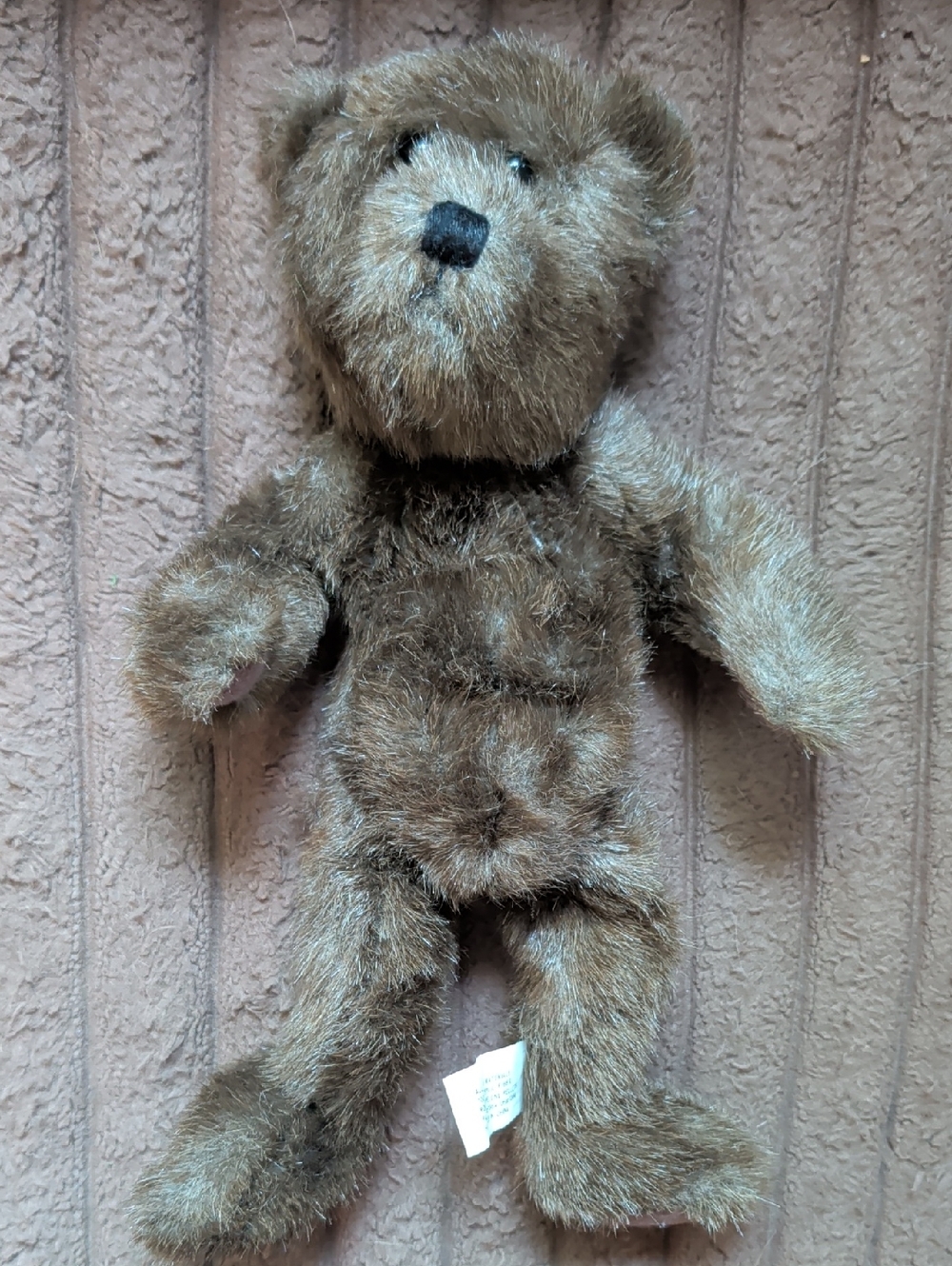 Boyds Bears Brown Plush Mohair-Style Teddy